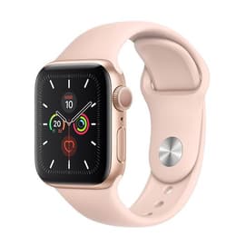 Apple Watch Series 5 (2019) GPS 40 mm - Hliníková Zlatá - Sport band Ružová