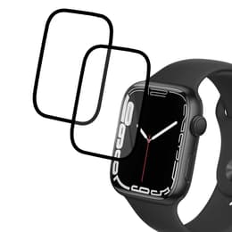 Ochranný displej Apple Watch Series 7/8 - 45 mm - Plast - Priehľadná