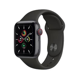 Apple Watch (Series SE) 2020 GPS + mobilná sieť 40mm - Hliníková Vesmírna šedá - Sport band Čierna
