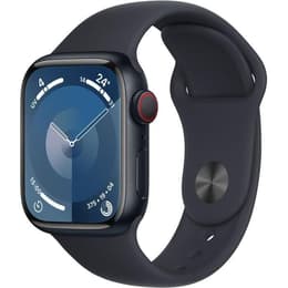 Apple Watch Series 9 (2023) GPS 45 mm - Hliníková Midnight - Sport band Čierna