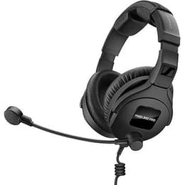 Slúchadlá Sennheiser HMD 300 Pro Potláčanie hluku drôtové Mikrofón - Čierna