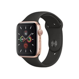 Apple Watch Series 9 (2023) GPS + mobilná sieť 41 mm - Hliníková Ružová - Sport band Čierna