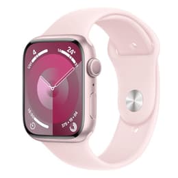 Apple Watch Series 9 (2023) GPS 45 mm - Hliníková Ružová - Sport band Ružová