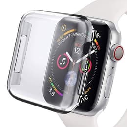 Obal Apple Watch Series 4 - 40 mm - Plast - Priehľadná