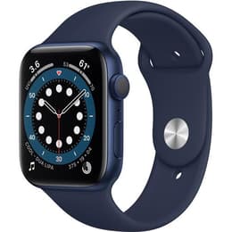 Apple Watch Series 6 (2020) GPS 44 mm - Hliníková Modrá - Sport band Modrá