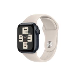 Apple Watch (Series SE) 2020 GPS 44mm - Hliníková Sivá - Sport loop Hviezdne svetlo