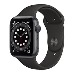 Apple Watch Series 6 (2020) GPS 40 mm - Hliníková Vesmírna šedá - Sport band Čierna