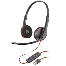 Slúchadlá Plantronics Blackwire C3220 drôtové Mikrofón - Čierna