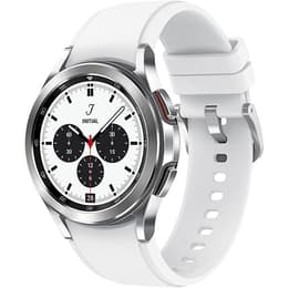 Smart hodinky Samsung Galaxy Watch 4 Classic á á - Strieborná